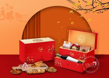 TOP 10 MẪU HỘP ĐỰNG QUÀ TẾT CAO CẤP HOT NHẤT NĂM 2023